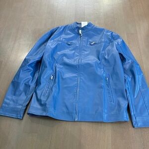 Men's Stylish Blue Bomber Jacket